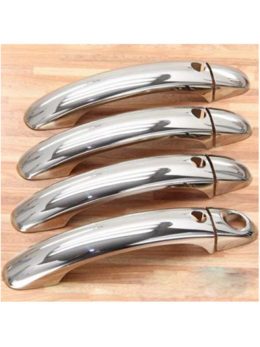 Nerezové kryty klik Volkswagen Touareg (2002-2010) - s KeylessGo